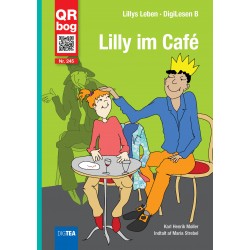 Lilly im Café