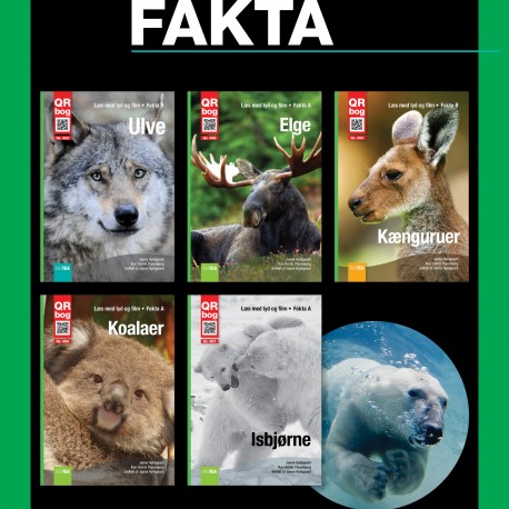 Bogpakke med fem faktabøger