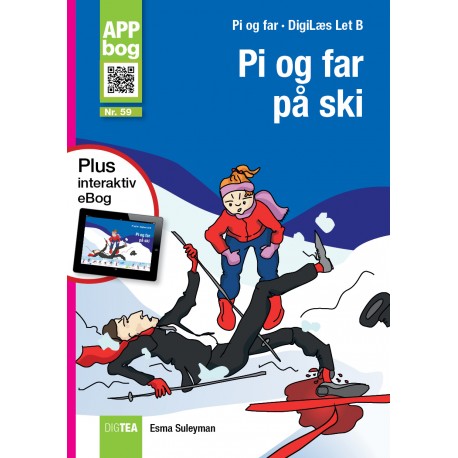 Pi og far på ski
