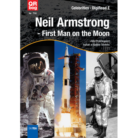 Neil Armstrong  - First Man on the Moon - Celebrities ∙ DigiRead E
